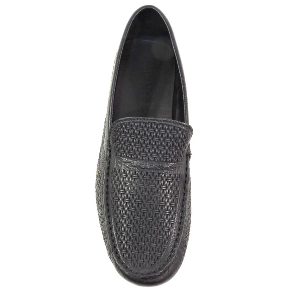 BALDININI ?? MEN\'S BLACK SOF LEATHER COMFORT SUMMER LOAFERS main image 7